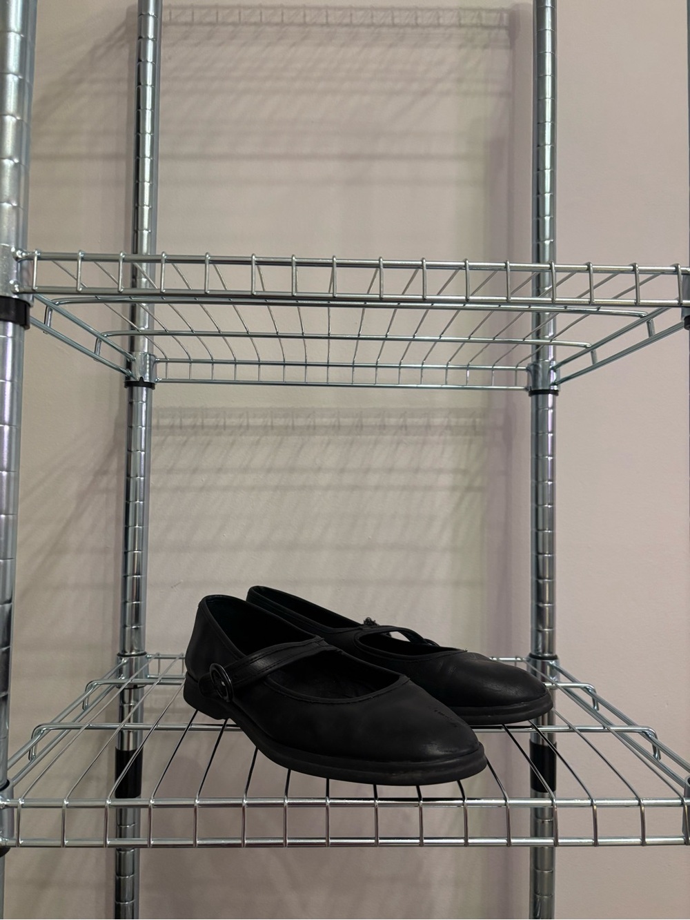 Maguire Black Mary Jane Flats